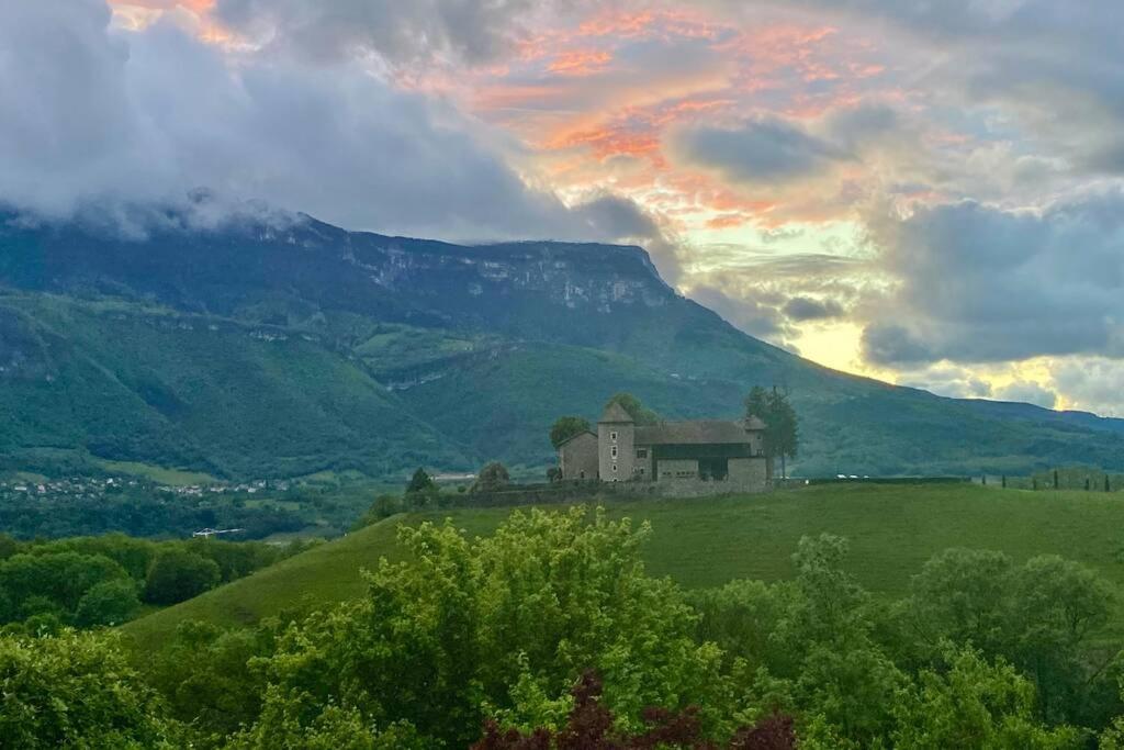 Au Calme Avec Vue Magnifique A Saint Maximin Lejlighed Eksteriør billede